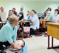 В Сергиевской центральной районной больнице состоялся мастер-класс на тему «Сердечно-лёгочная реанимация».