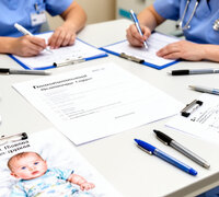 Круглый стол с целью оказания кураторской помощи по организации неонатального центра гипотермии на базе ГБУЗ «СОДКБ им. Н. Н. Ивановой».