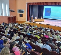 Второй день Всероссийской научно-практической конференции «Актуальные аспекты повышения качества и доступности оказания медицинской помощи средним медицинским персоналом»