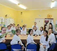 Встреча студентов 3 курса Тольяттинского медицинского колледжа.